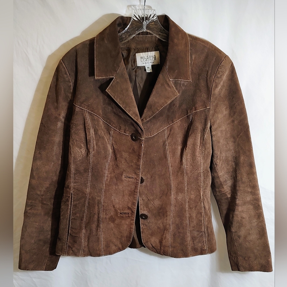Wilsons Leather Suede Blazer